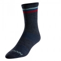 Navy/Adobe Stripe - PEARL iZUMi - Men's Merino Socks