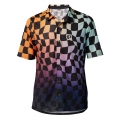 Melon Checkerboard - PEARL iZUMi - Men's Canyon Tech Snap Jersey