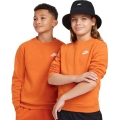 Black/White - Nike - All Kids Fit Sportswear Club Fleece Sweatshirt