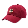Deep Red - Duck Head - Men's Circle Patch Twill Hat