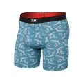 Swimpressive- Hydro Blue - Saxx - Men's Multi-Sport Mesh Boxer Briefs