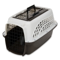Pearl White/ Coffee Grounds - Petmate - 2 Door Dog & Cat Kennel