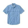 Soft Blue - LL Bean Brand - Tropicwear Shirt Short Sleeve Men's Regular