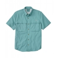 Mineral Blue - LL Bean Brand - Tropicwear Shirt Short Sleeve Men's Regular