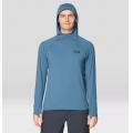 Adriatic Blue - Mountain Hardwear - Men's Crater Lake Long Sleeve Hoody