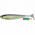 Silver/Green - Livetarget - Slow-Roll Shiner Paddle Tail