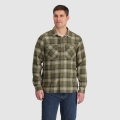 Ranger Green Plaid - Outdoor Research - Men's Feedback Flannel Twill Shirt