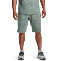 Opal Green Full Heather /  / Onyx White - Under Armour - Men's Rival Terry Short
