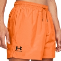 Halo Gray/Black - Under Armour - Men's Woven Volley Shorts