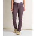 Raisin - Toad&Co - Women's Earthworks Slim Pant