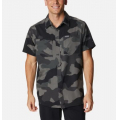Black Mod Camo - Columbia - Men's Utilizer Printed Woven Short Sleeve