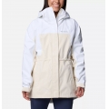 Chalk, White - Columbia - Women's Hikebound II Long Jacket