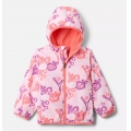 Satin Pink Marker Made - Columbia - Youth Unisex Toddler Mini Pixel Grabber III Wind Jacket