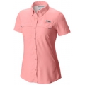 Tiki Pink - Columbia - Women's Lo Drag Short Sleeve Shirt