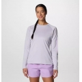Lavender Pearl, Hydrangea Logo - Columbia - Women's Tidal Tee II Long Sleeve