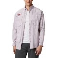 Tam - Deep Maroon Gingham - Columbia - Men's CLG Super Tamiami LS Shirt