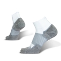 White - OS1st - WIDE Wellness Performance Socks | 1/4 Crew