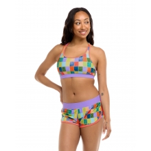 Women's Aloha Vibes Equalizer Sports Bra - Multi by Body Glove