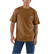 Men's Loose Fit Heavyweight Short-Sleeved Pocket T-Shirt by Carhartt in Lethbridge AB