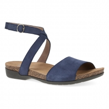 Women's Rafferty Navy Milled Nubuck by Dansko in Frederic WI