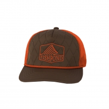 Dorsal Fin Quilted Trucker Hat by Fishpond