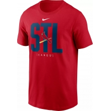 Men's St. Louis Cardinals Red Scoreboard T-Shirt by Nike in Manchester MO