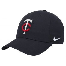 Adult Minnesota Twins Blue Club Evergreen Adjustable Hat by Nike in Frederic WI