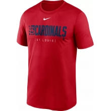 Men's St. Louis Cardinals Red Knock Legend T-Shirt by Nike in Manchester MO
