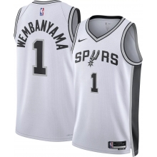 Adult San Antonio Spurs Victor Wembanyama #1 Association Jersey by Nike in San Antonio TX