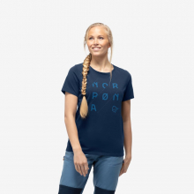 /29 cotton slant logo T-Shirt Women's by Norrona