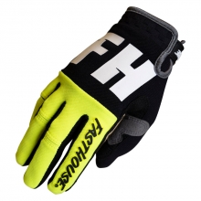 Men's Speed Style Remnant Glove - Black/High Viz by Fasthouse