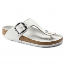 Women's Gizeh Big Buckle Leather by Birkenstock in Silver Spring MD