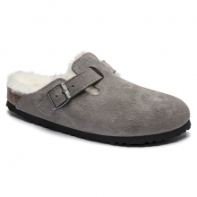 Boston Shearling Suede Leather by Birkenstock in Frederic WI