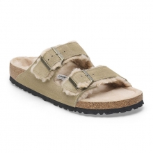 Arizona Shearling Suede Leather by Birkenstock