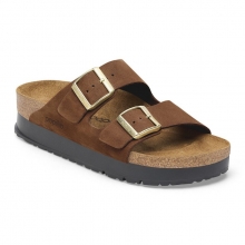Arizona Flex Platform Nubuck Leather by Birkenstock in Delafield WI