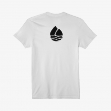 Redington Men's Painted Icon Tee White by Far Bank