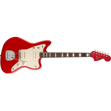 American Vintage II 1966 Jazzmaster Electric Guitar w/Vintage-Style Black (Orange Interior) Hardshell Case, 3-Color Sunburst by Fender Guitars