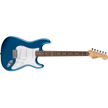 Standard Stratocaster Electric Guitar, Laurel Fingerboard, White Pickguard, Aqua Marine Metallic by Fender Guitars