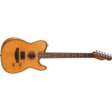 Acoustasonic Standard Telecaster, Aged Natural by Fender Guitars