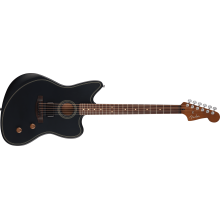 Acoustasonic Standard Jazzmaster, Black by Fender Guitars