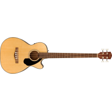 CB-60SCE Acoustic Electric Bass Guitar, Natural by Fender Guitars