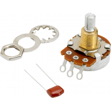 500K Split Shaft Potentiometer (Vol or Tone) by Fender Guitars