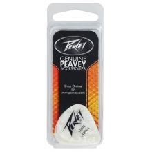 White Pearl 351 Guitar Picks - Thin - 12 Pack by Peavey