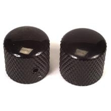 Dome Guitar Knobs, Black