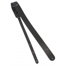 Premium Leather 2" Guitar Strap - Black by Peavey