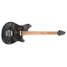 HP 2 Poplar Burl RM Transparent Black Electric Guitar by Peavey