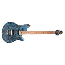 HP 2 Poplar Burl Transparent Blue Electric Guitar by Peavey