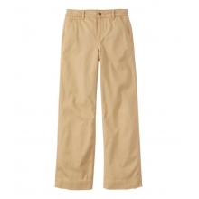 Comfort Stretch Mid-Rise Wide Leg Chino Women's Regular by LL Bean Brand in Spring TX