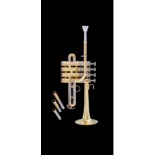 Bach Artisan Piccolo Trumpet in B Flat/A AP190 by Conn Selmer