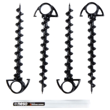 Ground Screw Stakes 4PK by Neso